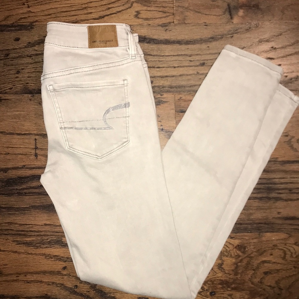 American Eagle Gray Jeans